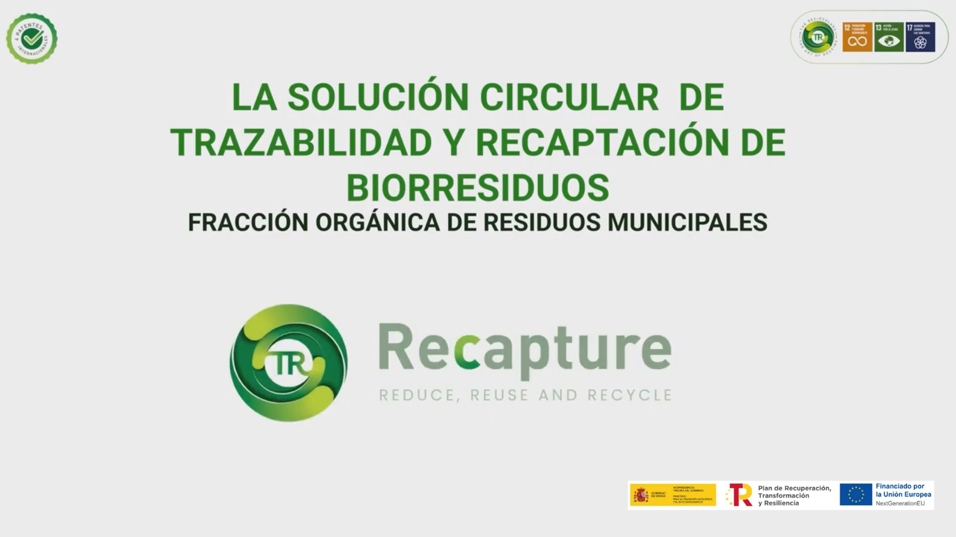 Portada The Recapture vídeo Español