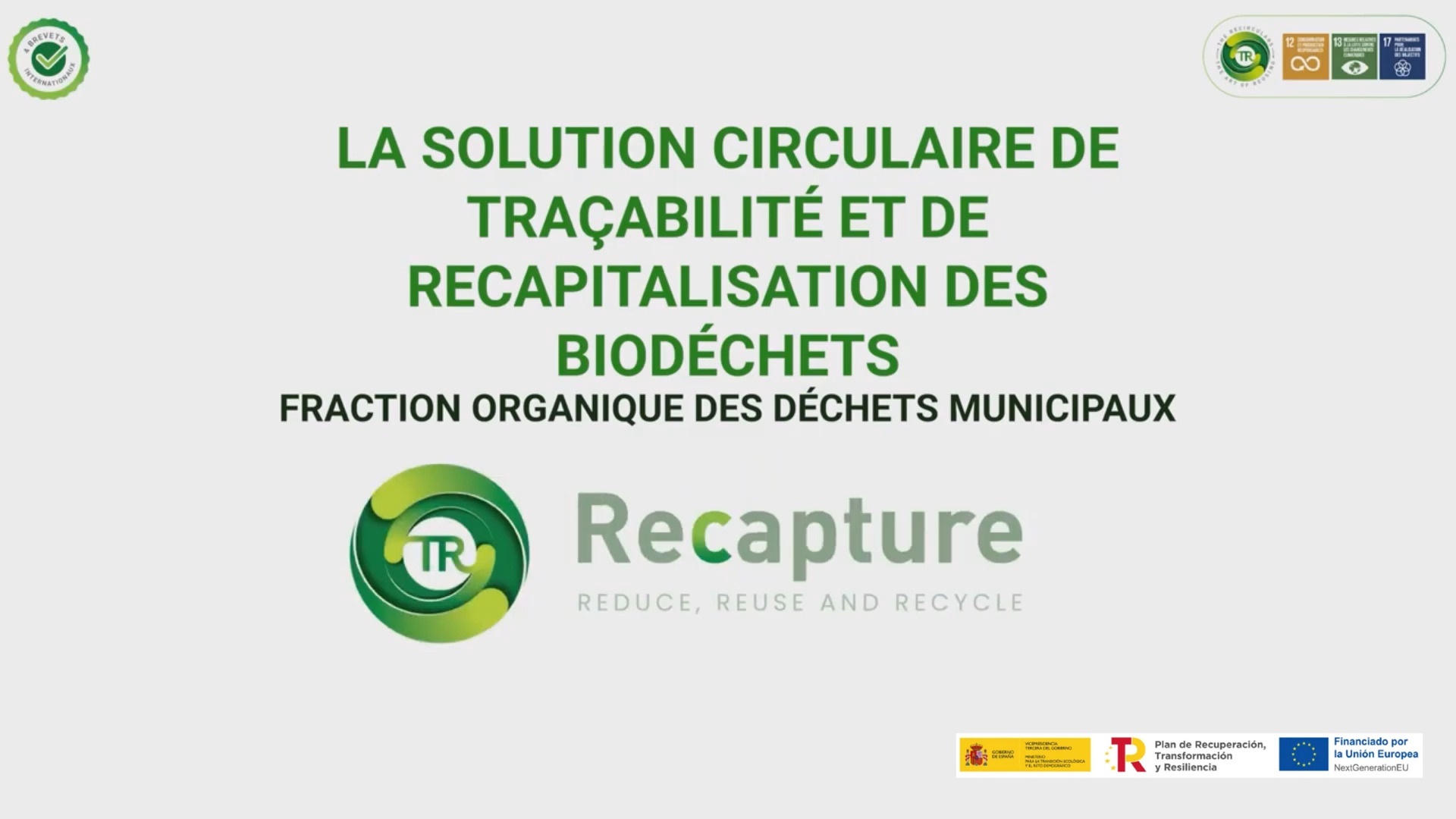 Portada vídeo The Recapture - Francés