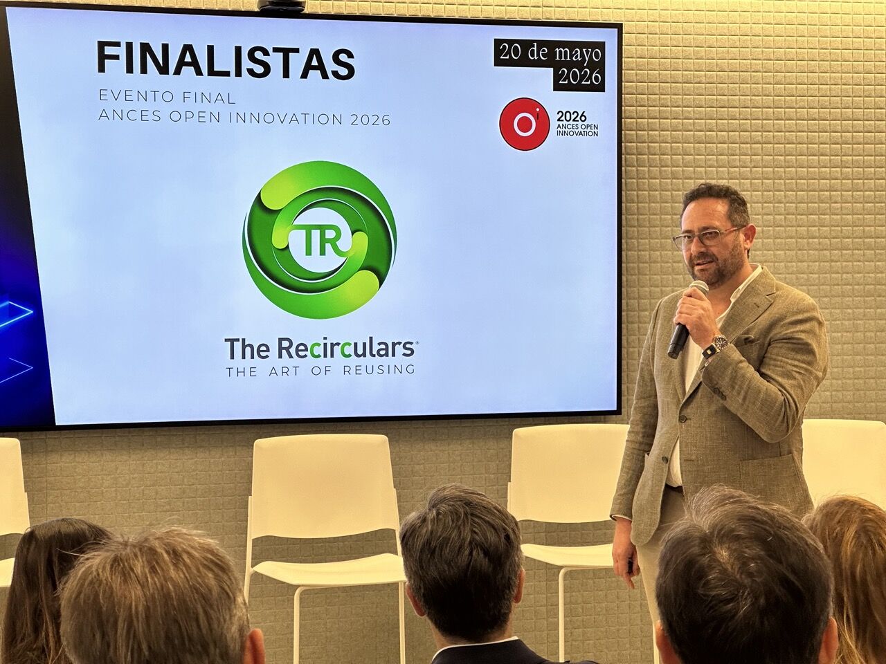 The Recirculars gana la 9ª edición del Programa ANCES Open Innovation 2026